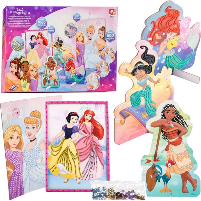 disney princess mozaic cu diamante creativ – prințese