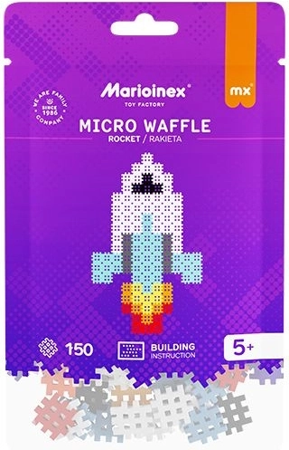 Set de construcție Micro Waffle – 150 de piese
