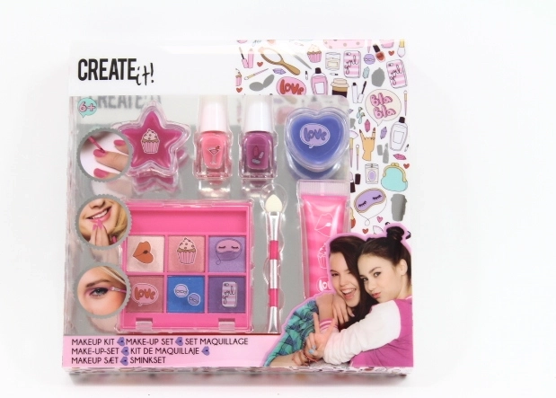 CREATE IT! set de machiaj roz și mov