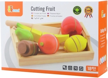 Fructe de tăiat din lemn cu tavă