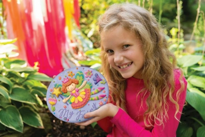 set de pictat piatră de grădină din teracotă my fairy