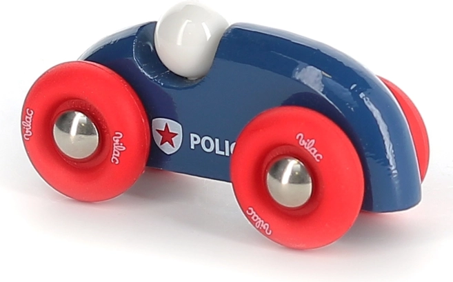 Mașină mini din lemn de poliție Vilac
