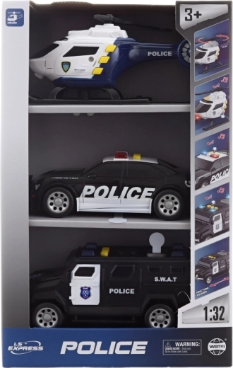 Trei vehicule pentru acțiuni ale poliției