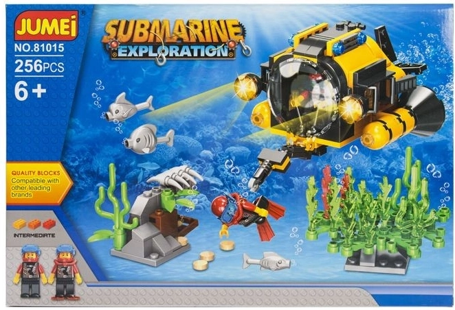 Jumei explorare subacvatică – set de construcție 256 piese - 1 bucată