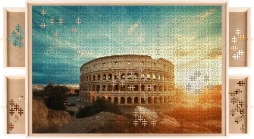 Placă mare pentru asamblarea puzzle-ului Malatec