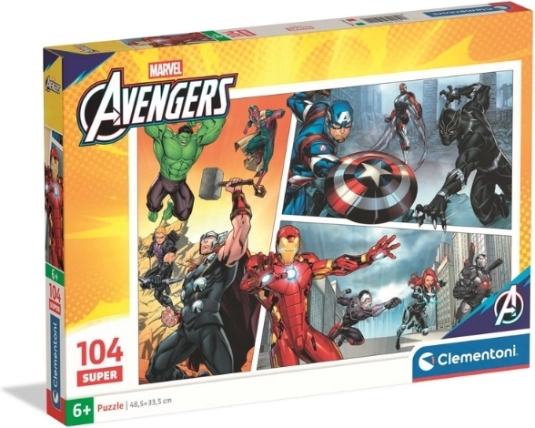Puzzle Clementoni Super The Avengers 104 piese