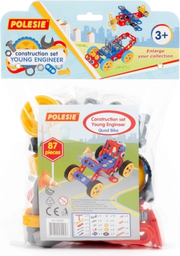 Set din 87 de piese pentru construcții nesfârșite