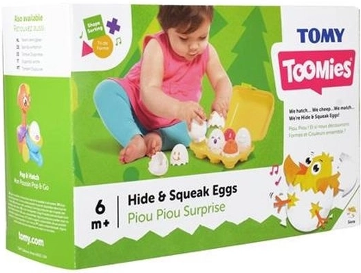 Toomies ouă ascunde și piuie (6 buc.)