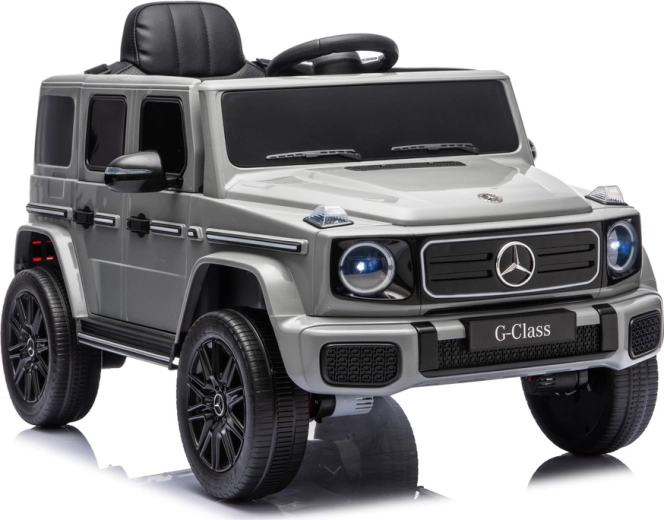Mașinuță electrică pentru copii Mercedes G 4x4 24 V gri