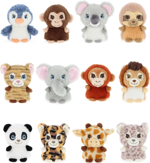 Keeleco mini lumea adoptabilă – animăluț de pluș 10 cm (mix 12 tipuri)
