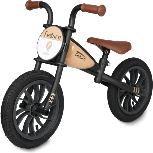 Bicicletă fără pedale QPlay Feduro bej