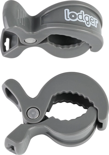 Lodger cleme pentru înfășat Swaddle Clip Carbon (2 buc)