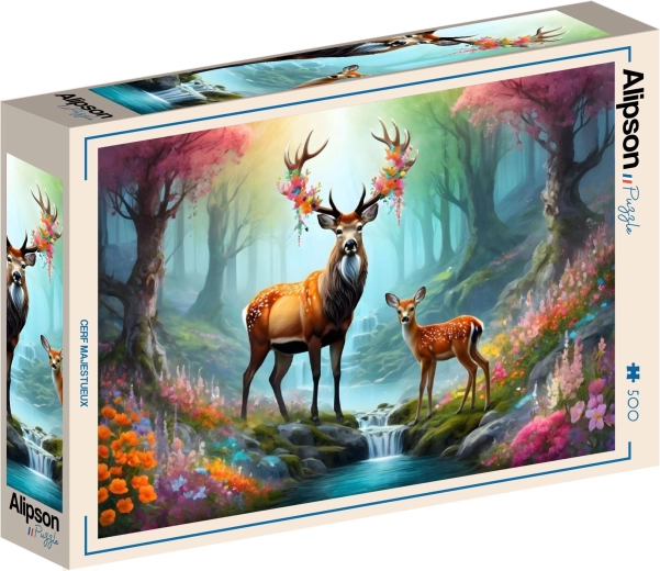 Puzzle Alipson Cerb maiestuos 500 piese
