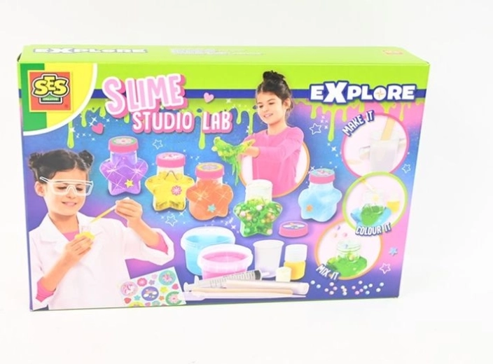 SES Creative Studio Lab set de laborator pentru fabricarea slime-ului