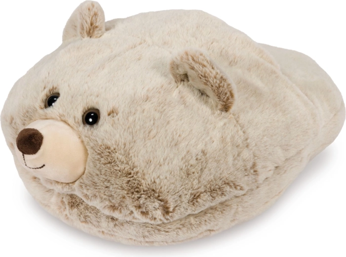 Papuc de pluș încălzitor Urs de la Cozy Noxxiez