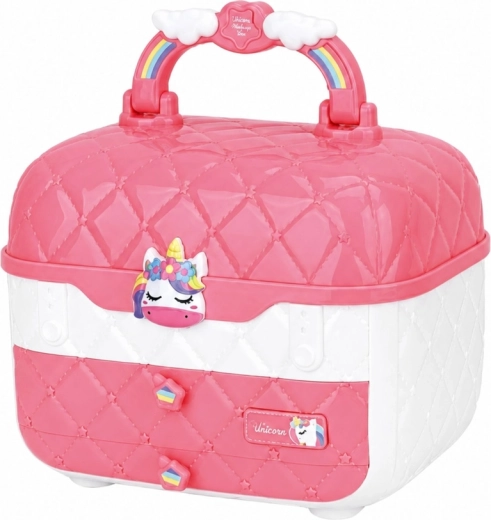 Motiv drăguț de unicorn și transport ușor
