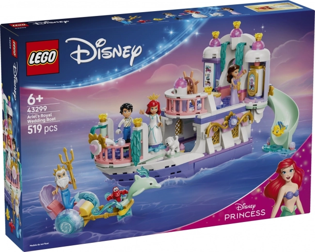 LEGO Disney Princess Vasul de nuntă regal al lui Ariel