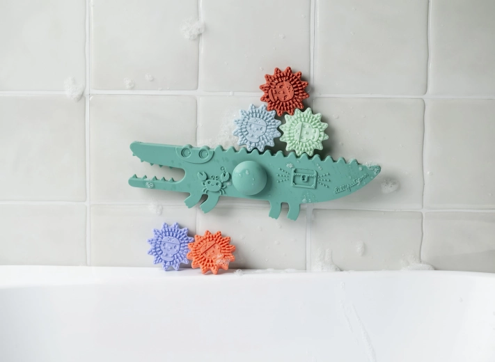 Lilliputiens joc de echilibru pentru baie Crocodil