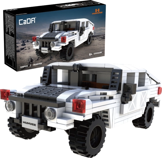 CaDA Humvee, mașină de teren albă din piese de construcție
