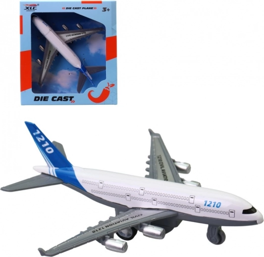 Avion – model din plastic și metal pentru băieți de la 3 ani