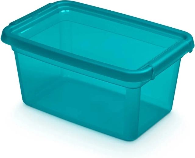 Basestore cutie de depozitare cu capac și cleme Ocean 4,5 l