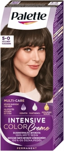Palette Intensive Color Creme 5-0 castaniu deschis 50 ml