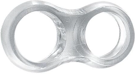 Amortizor de lovire pentru clanță 42 × 15 mm, plastic, 4 buc