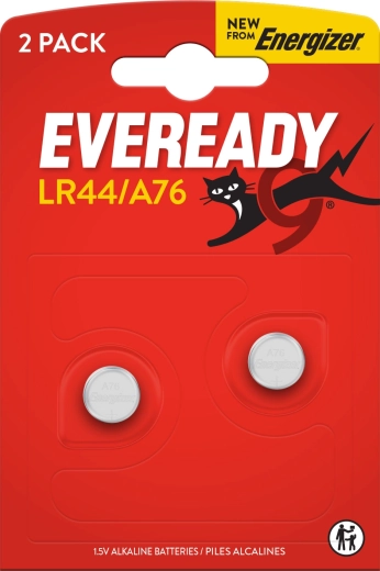 Baterie tip monedă Energizer Eveready LR44 (A76) 1,5 V