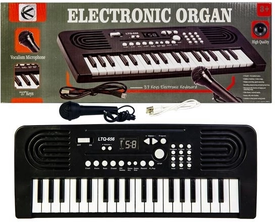 Orga pentru copii (keyboard) cu microfon - 1 bucată