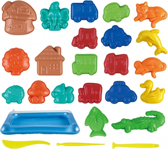 Set bogat de forme și unelte