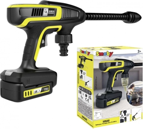 pistol de curățare sub presiune pentru copii karcher khb 6 – replică cu jet de apă