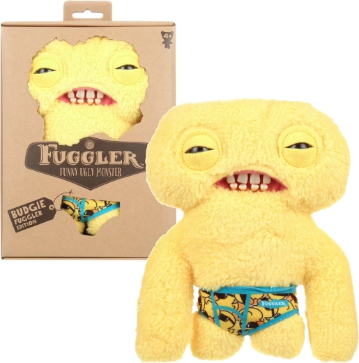 Peluș Fuggler Budgie Squidge în lenjerie intimă, 22 cm