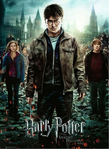 Puzzle Ravensburger Harry Potter și Talismanele Morții - 300 piese