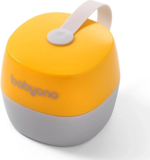 BabyOno husă pentru suzetă galbenă