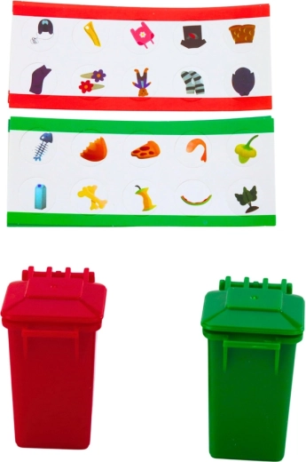 Îi învață pe copii sortarea deșeurilor într-un mod ludic