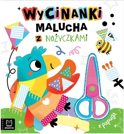 Decupaje pentru cei mici cu foarfeca – Cu papagal