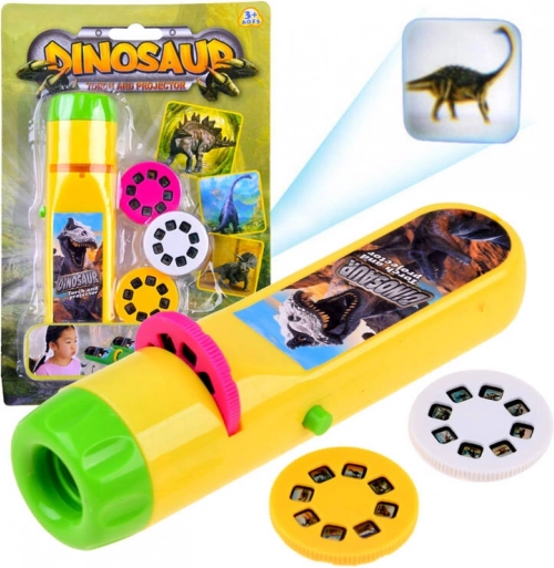 Proiector lampă pentru copii cu dinozauri