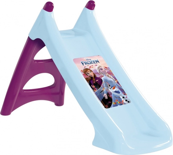 Tobogan XS SMOBY FROZEN cu racord pentru apă, 90 cm