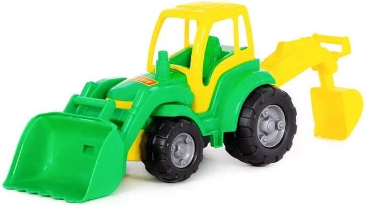 Tractor Campion cu lopată frontală și cupă