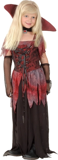 Costum de vampiriță pentru copii 130–140 cm