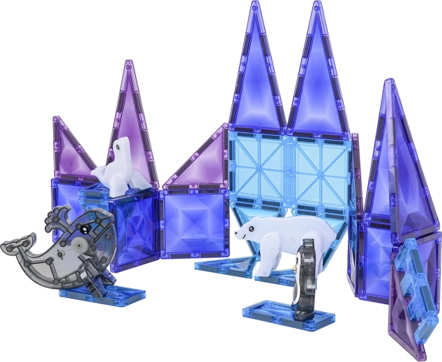 Construcții 3D stabile datorită magneților puternici