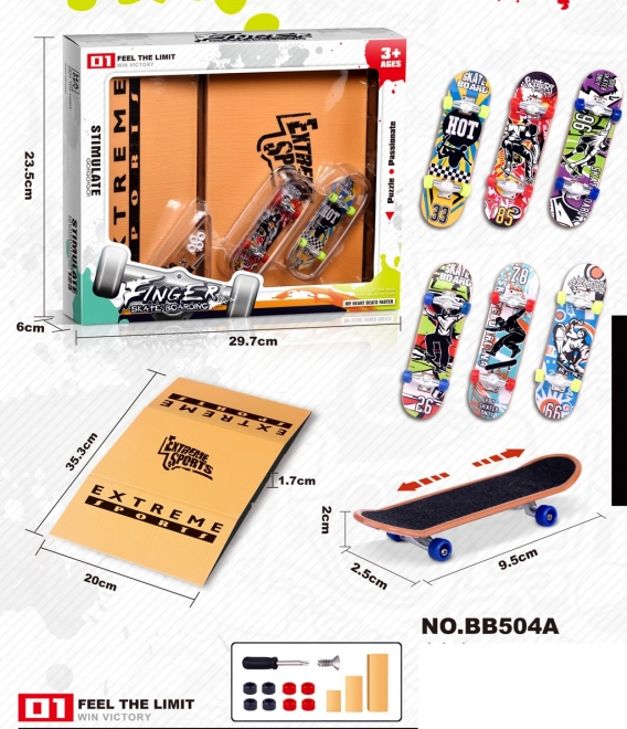 Set de joc fingerboard