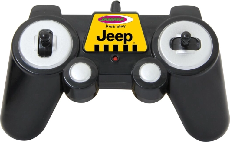 Transmițător pentru Jeep Wrangler Rubicon 1:14, 2,4 GHz Jamara - 1 bucată