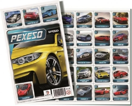 Pexeso Mașini rapide TEDDIES
