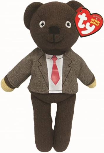 Ty Ursuleț de pluș Teddy Mr. Bean cu geacă și cravată 20 cm - 1 bucată
