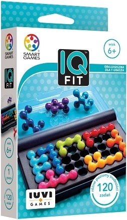 Smart Games IQ Fit – joc logic de călătorie tip puzzle