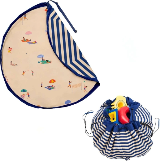Play&Go Noomad outdoor pătură de joacă și sac pentru jucării beach
