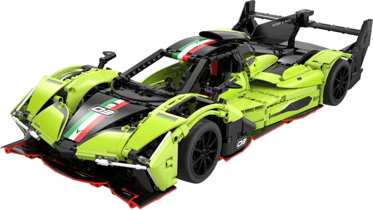 Detalii autentice ale mașinii de curse