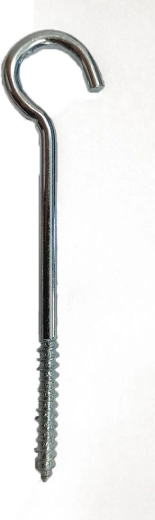 Cârlig pentru candelabru 100 × 4,5 mm, zincat, pachet 150 buc