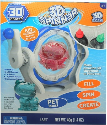 Spinner 3D pentru crearea animăluțelor